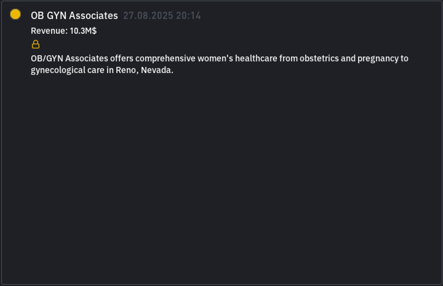 OB GYN Associates成为INC RANSOM勒索软件的受害者