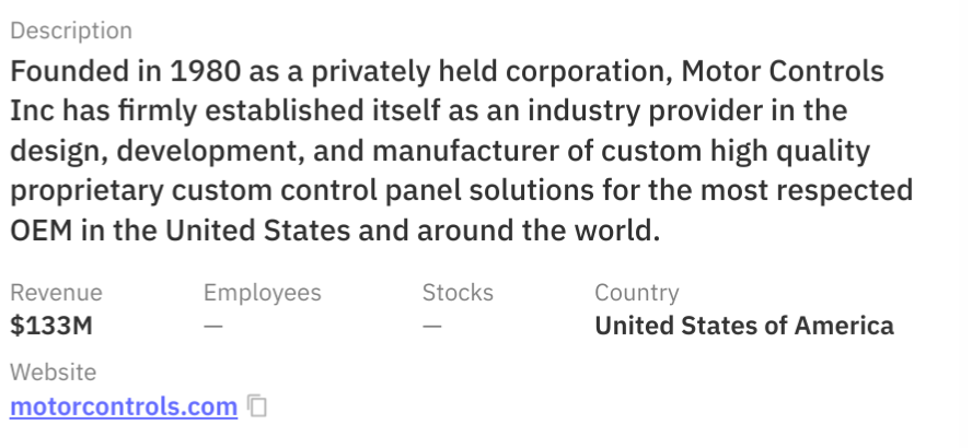 INC.Motor Controls涉嫌数据外泄