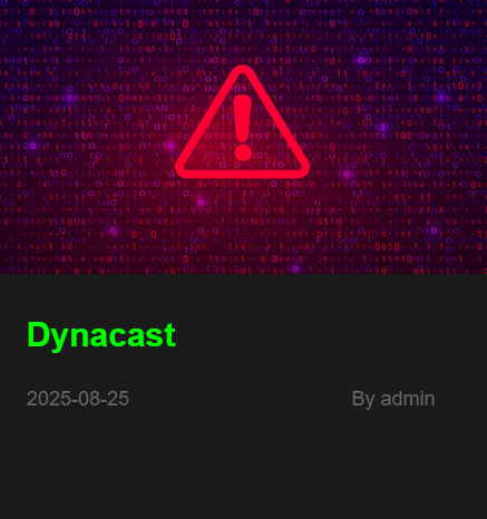 Dynacast成为Dire Wolf勒索软件的受害者