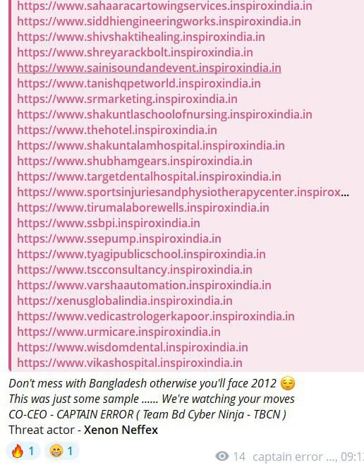 Xenon neffex瞄准inspirox india网站