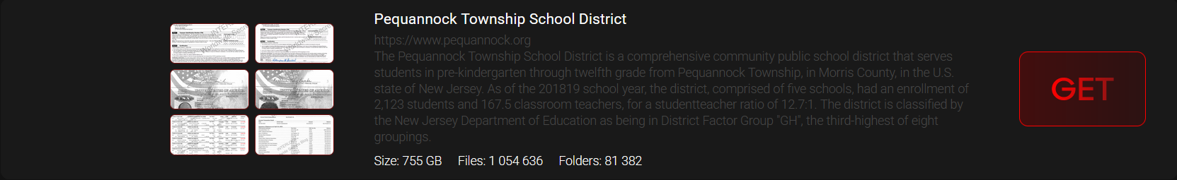 佩昆诺克镇学区成为INTERLOCK勒索软件的受害者