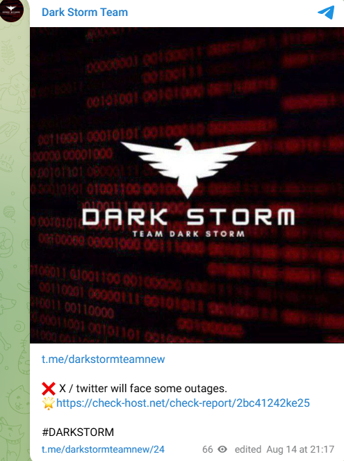 Dark Storm Team瞄准X网站