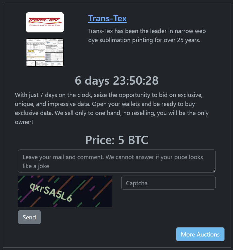 Trans-Tex成为RHYSIDA勒索软件的受害者
