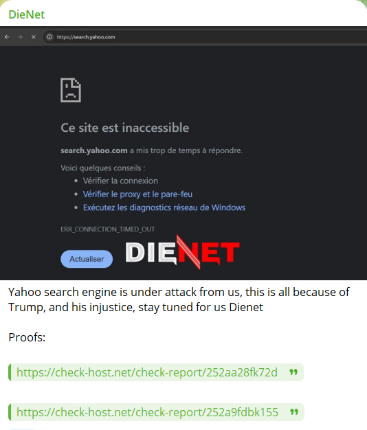 DieNet瞄准雅虎Search网站