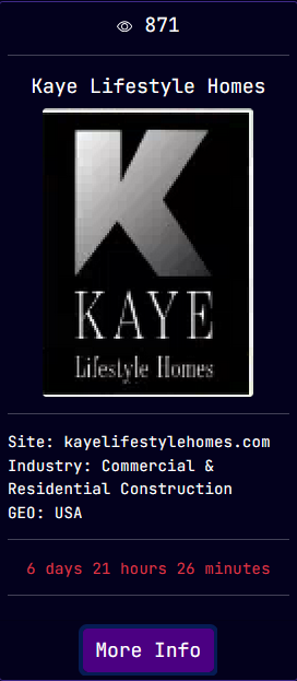 Kaye Lifestyle Homes成为Sarcoma勒索软件的受害者
