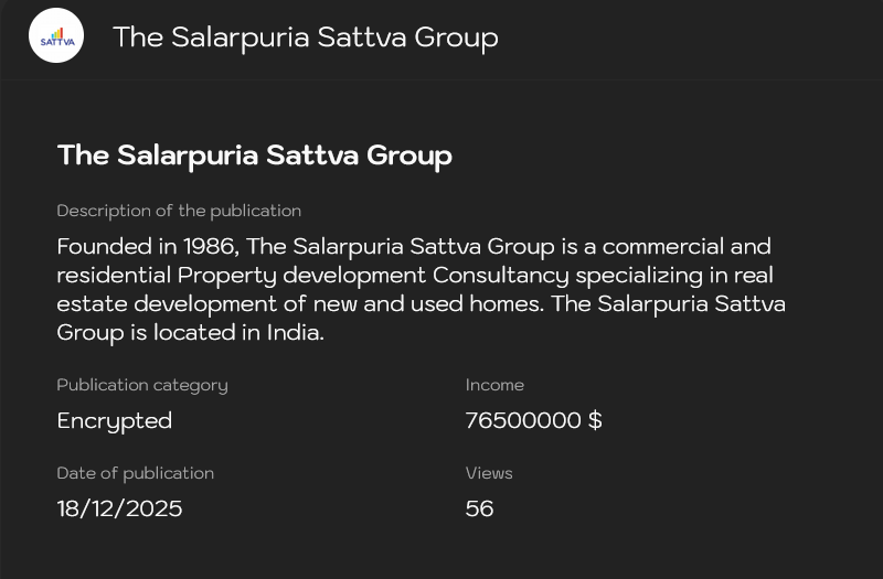 Sattva Group victim落入Sinobi勒索软件手中