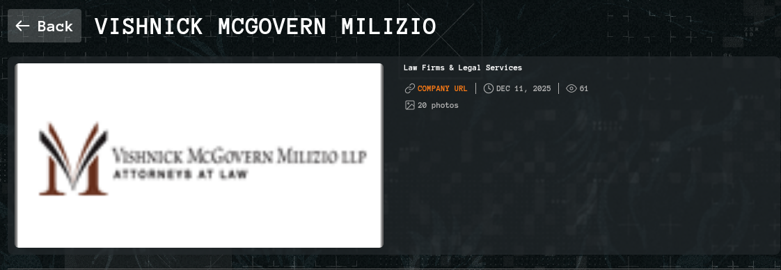 Vishnick McGovern Milizio LLP成为Qilin勒索软件的受害者