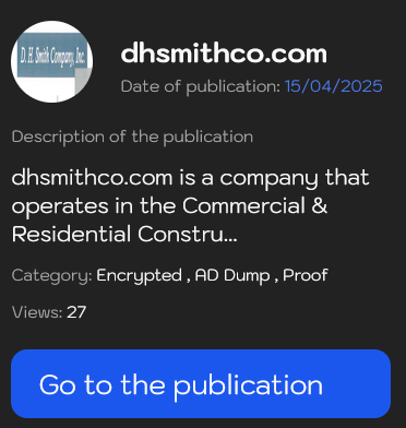 D.H.smith公司成为LYNX勒索软件的受害者