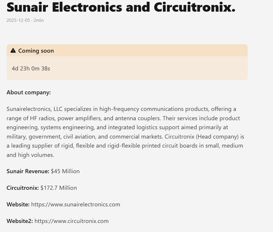 Sunair Electronics成为GENESIS勒索软件的受害者