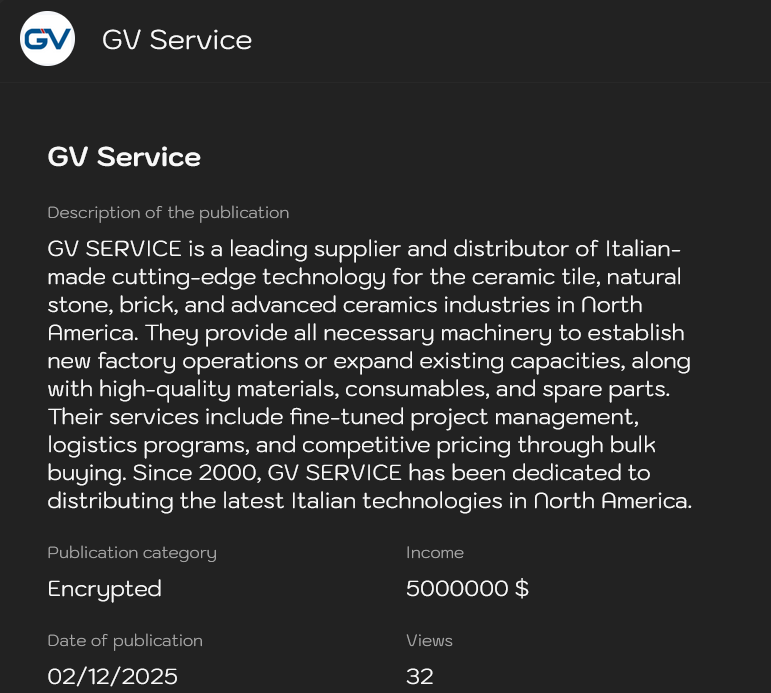 GV服务、Inc.成为Sinobi勒索软件的受害者