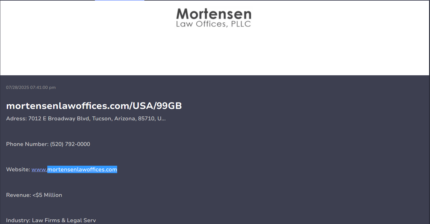Mortensen律师事务所、PLLC成为Kairos勒索软件的受害者