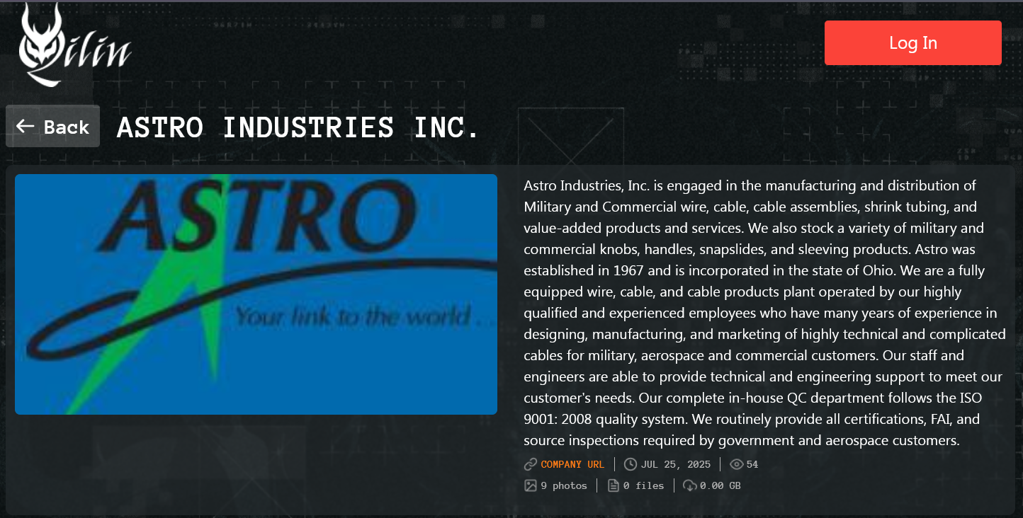 Astro Industries成为Qilin勒索软件的受害者
