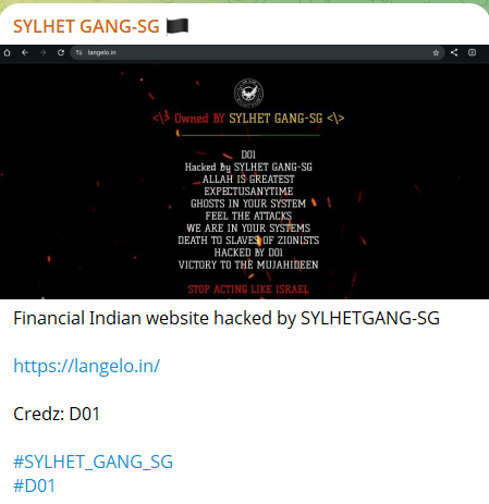 SYLHET GANG-SG瞄准LAngelo网站