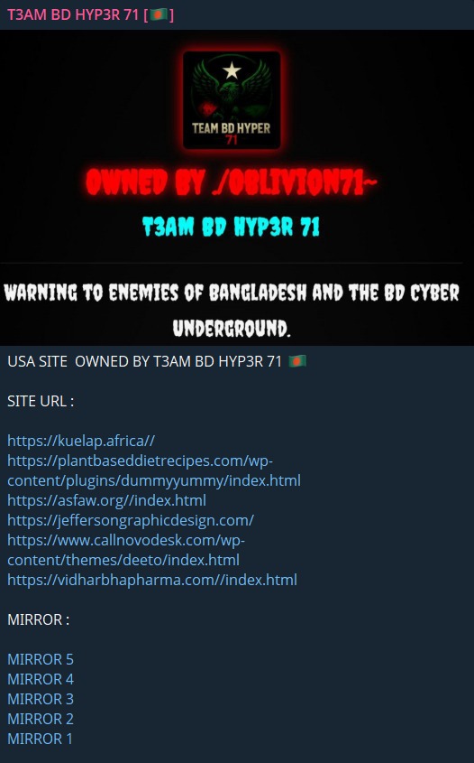 T3AM BD HYP3R 71针对Jefferson Graphics网站