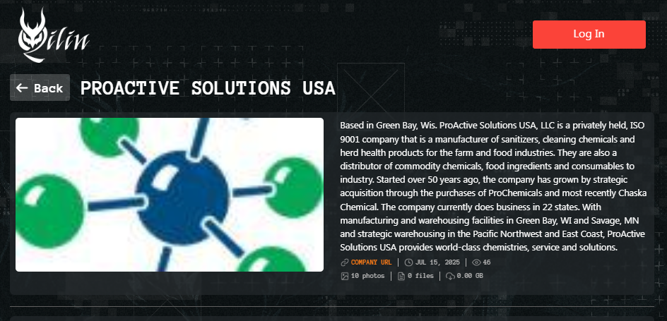 Proactive solutions成为Qilin勒索软件的受害者