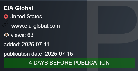 EIA Global成为PLAY勒索软件的受害者