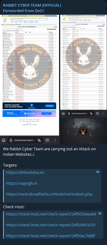 RABBIT CYBER TEAM瞄准OP金达尔学校网站