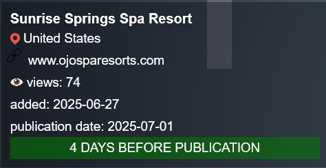 Ojo Spa Resorts成为PLAY勒索软件的受害者