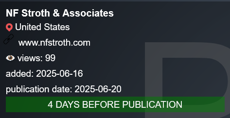 Stroth&Associates成为PLAY勒索软件的受害者