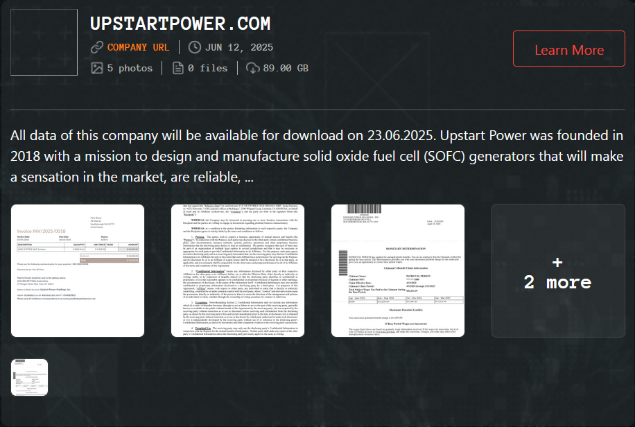 新贵Power成为Qilin勒索软件的受害者