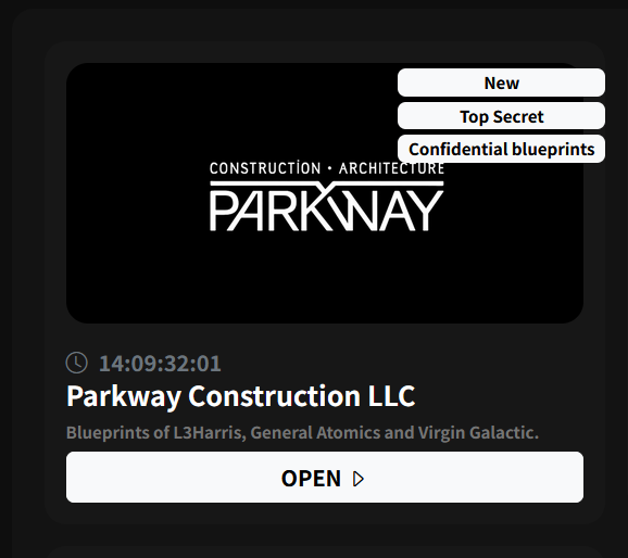 Parkway Construction&Architecture成为ANUBIS勒索软件的受害者