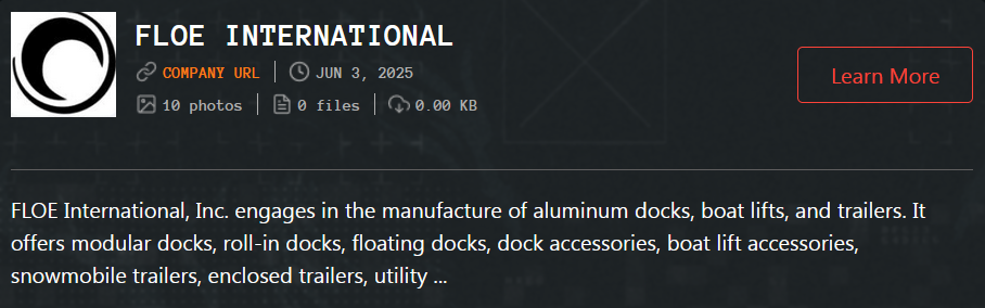 Floe International成为Qilin勒索软件的受害者