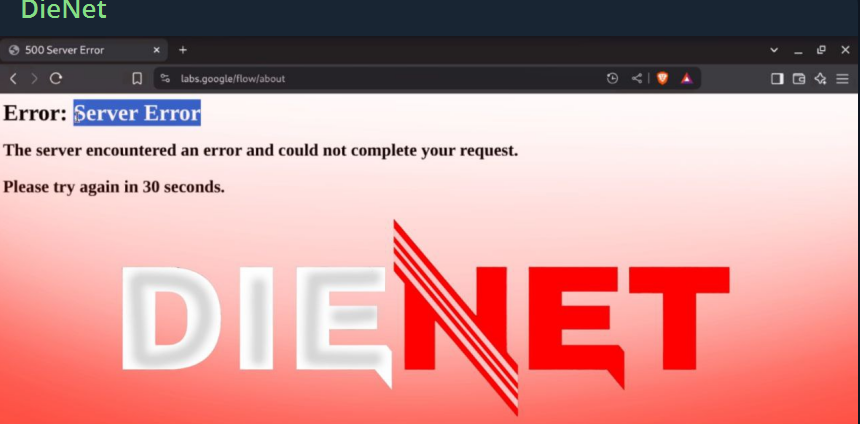 DieNet瞄准谷歌实验室网站