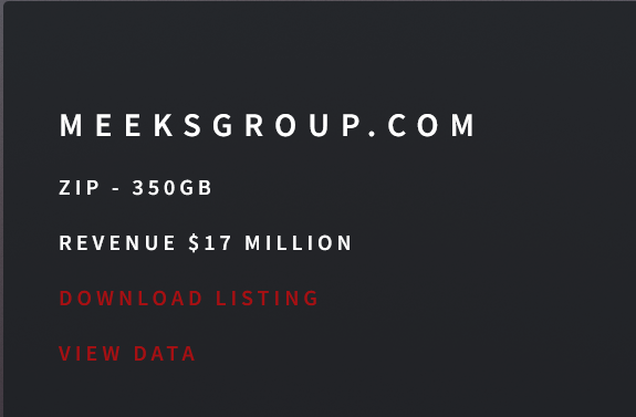 MeeksGroup成为SAFEPAY勒索软件的受害者