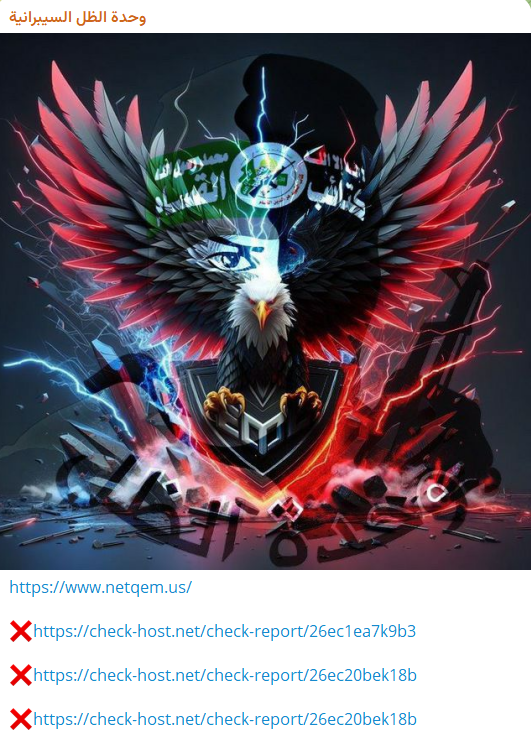ShadowHunter的目标是NetQem，LLC的网站。