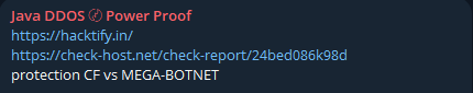 Java DDOS Power Proof瞄准Hacktify网站
