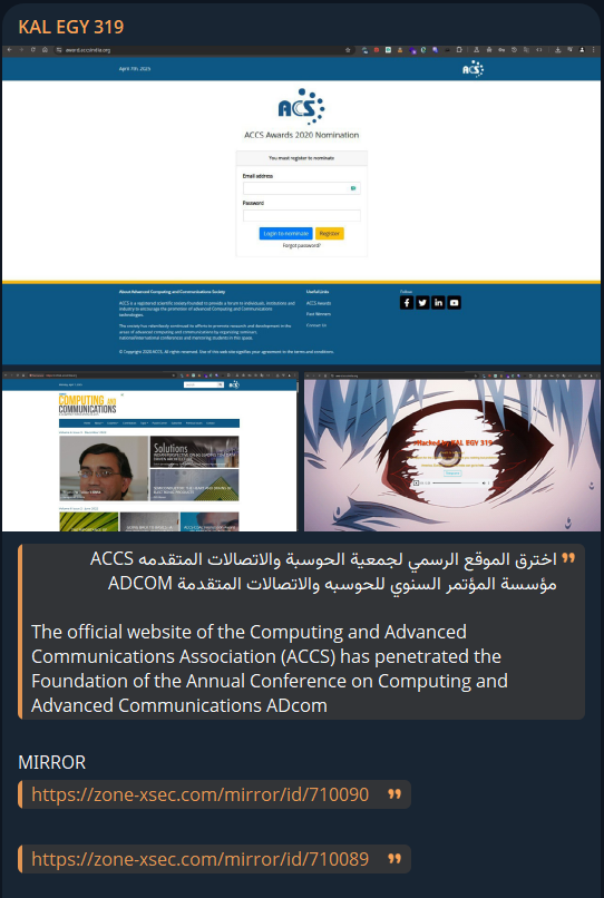 KAL EGY 319瞄准高级通信协会网站