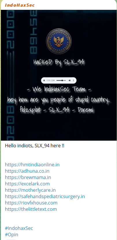INDOHAXSEC瞄准Excel ARK网站