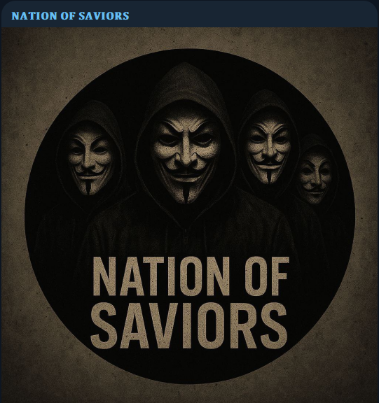 NATION OF SAVIORS瞄准中央调查局（CBI）网站