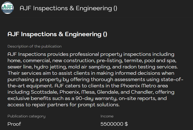 AJF Inspections成为LYNX勒索软件的受害者
