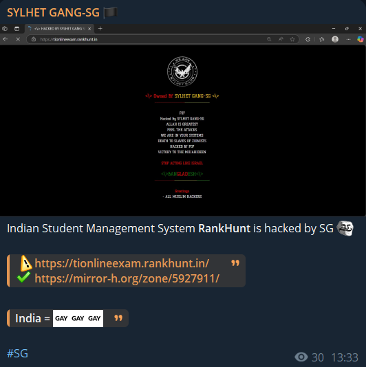 SYLHET GANG-SG瞄准考试爸爸网站