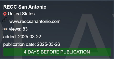 REOC San Antonio成为PLAY勒索软件的受害者