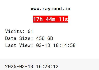 Raymond Limited成为RansomHub勒索软件的受害者