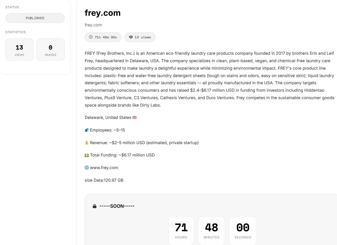 FREY falls victim to KRYBIT Ransomware