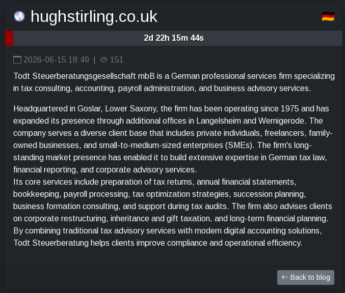 Hugh Stirling falls victim to SAFEPAY Ransomware