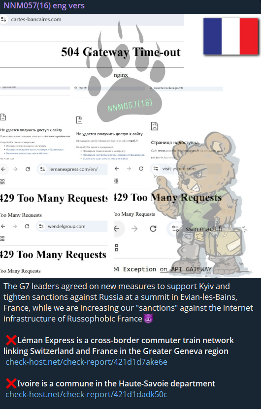 NoName targets the website of Lémanis SA
