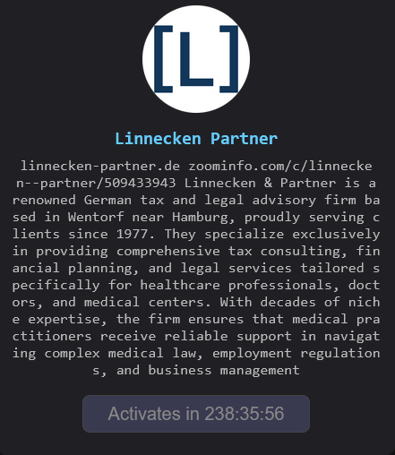 Linnecken & Partner falls victim to The Gentlemen ransomware