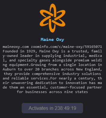 Maine Oxy falls victim to The Gentlemen ransomware