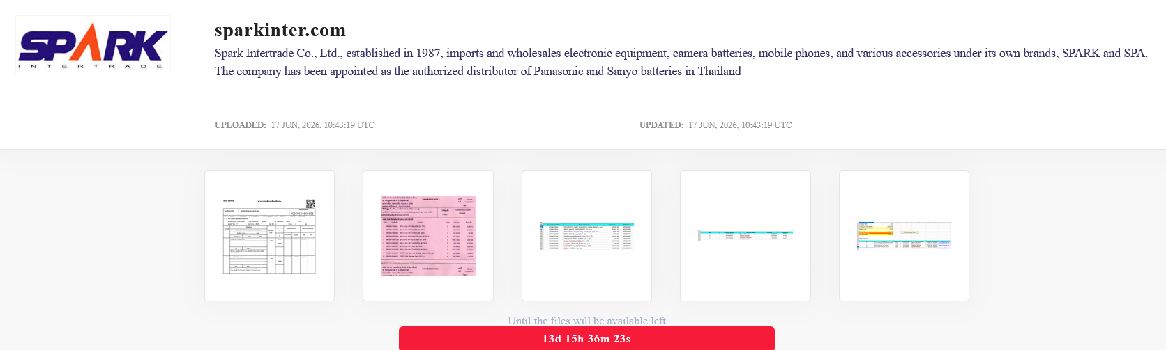 Spark Intertrade Co., Ltd. falls victim to LOCKBIT 5.0 Ransomware