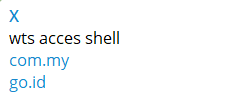 Alleged webshell access to an unidentified organization in Malaysia