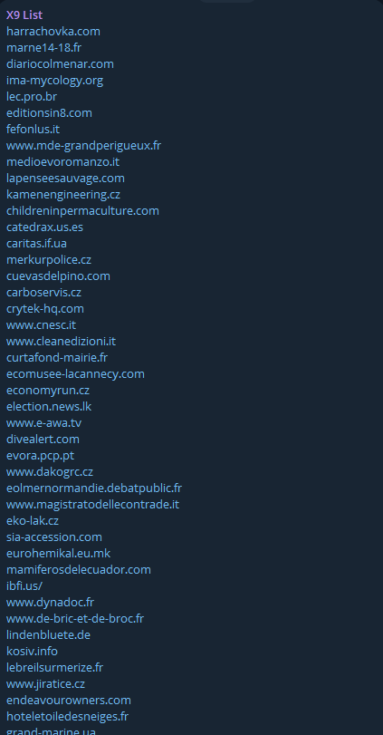 Alleged leak of webshell access to Editions In8