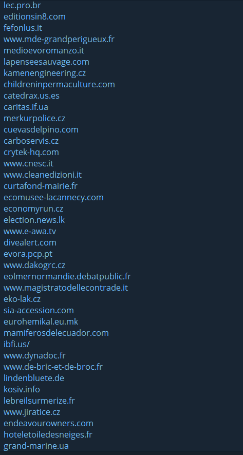 Alleged leak of webshell access to DAKO-GRC
