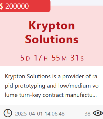 Krypton Solutions成为MEDUSA勒索软件的受害者