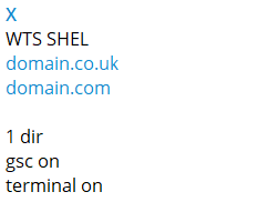 Alleged Web Shell Access to domain.co.uk