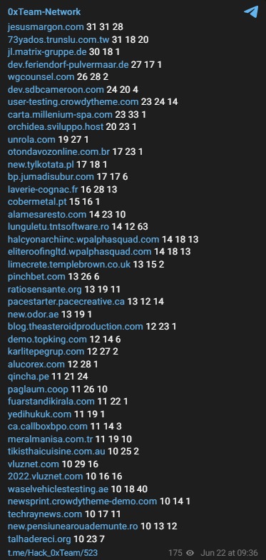 Alleged Web Shell Access to Karlitepe Grup