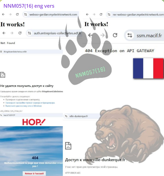 NoName targets the website of French mutual insurance company